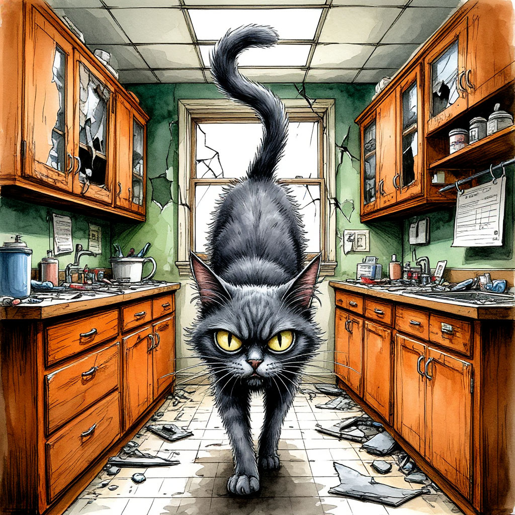 Аудиокнига на французском языке, дневник кота убийцы, глава 7, часть 3