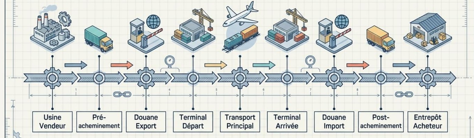 Voyage de la marchandise