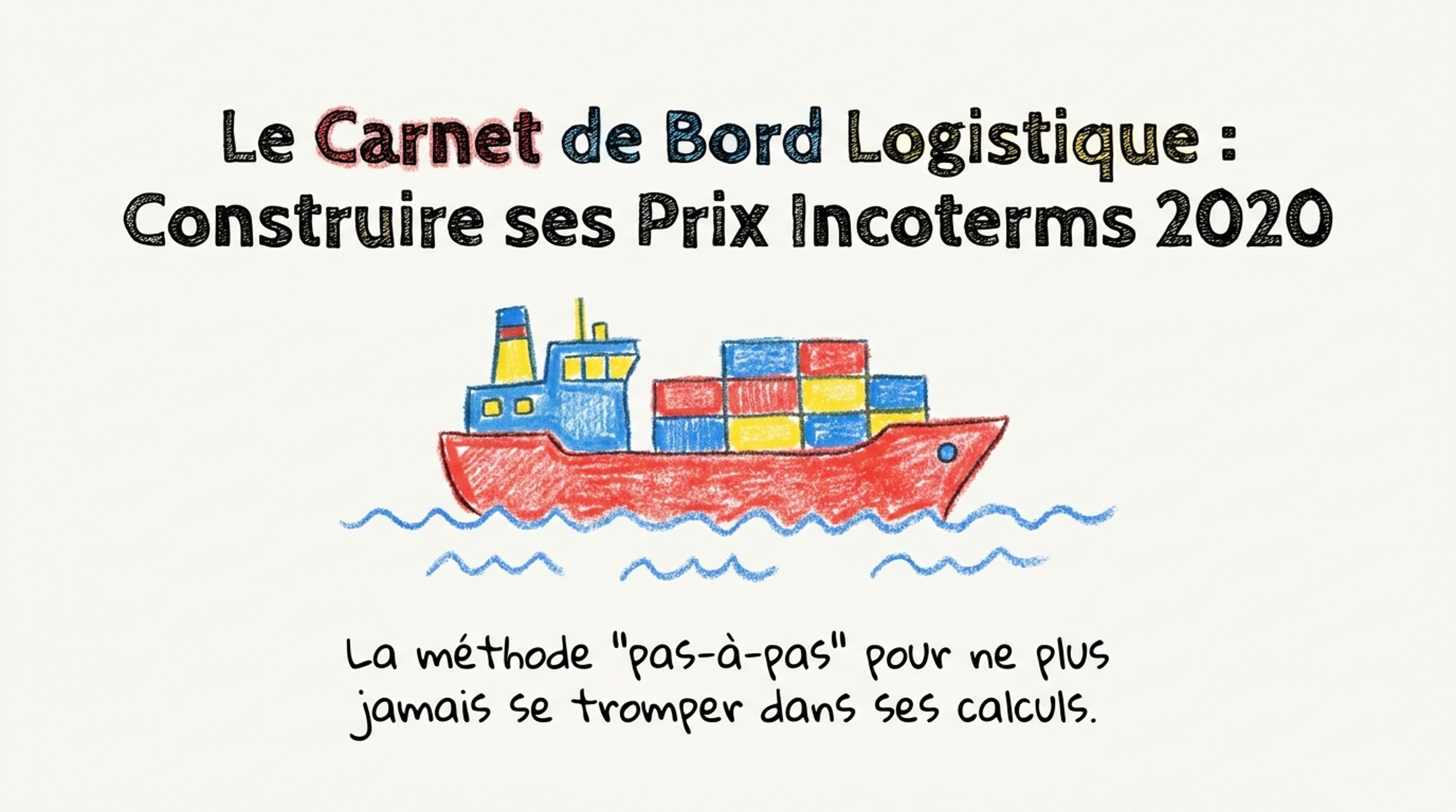 Construire les prix Incoterms 2020